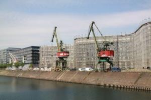 Cranes being used to renew industrial infrastructure